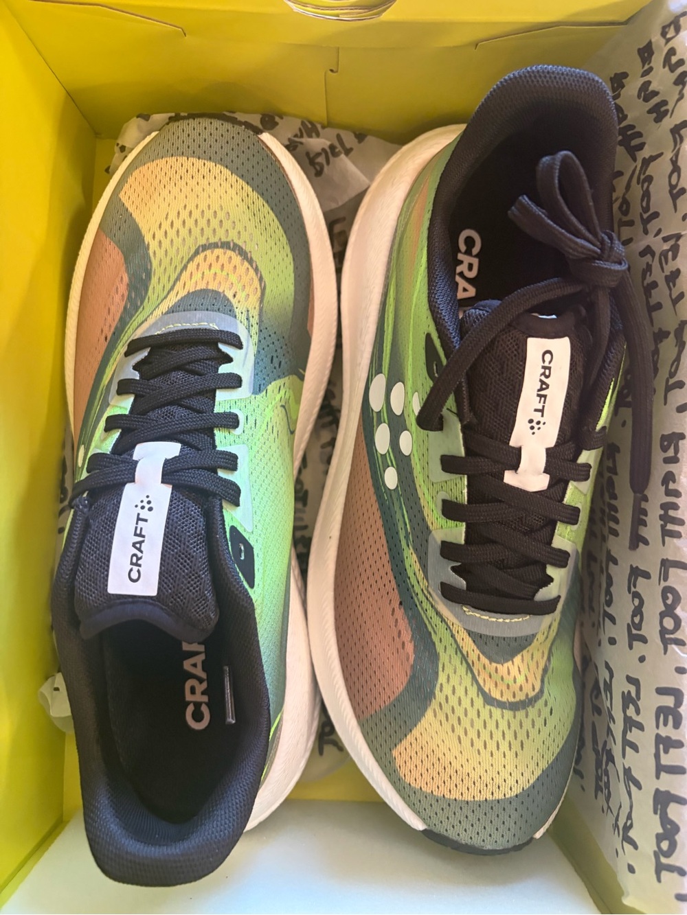 CRAFT Men’s Xplor M Green/Black Gradient Trail Running Shoes